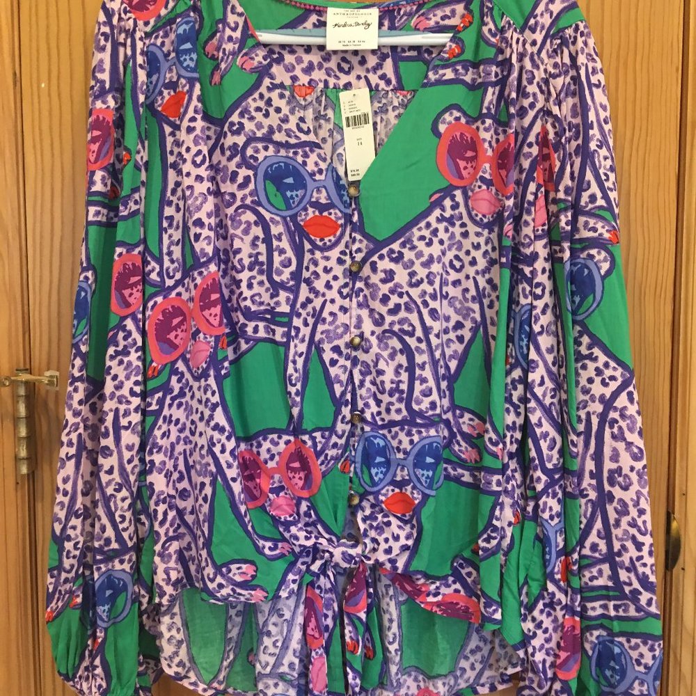 Anthropologie Kendra Dandy Dreamer Buttondown